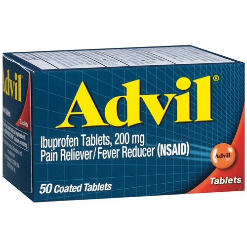 قرص مسکن قوی ادویل Advil بسته 50 عددی