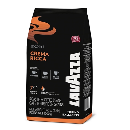 دان قهوه Crema Ricca بسته 1000 گرمی لاوازا Lavazza