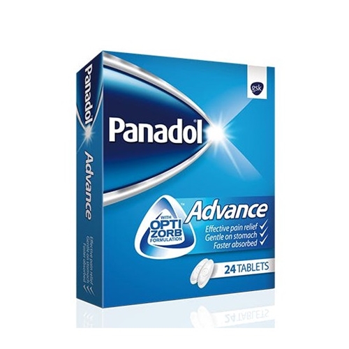 قرص مسکن پانادول Panadol Advance ورق 12 عددی