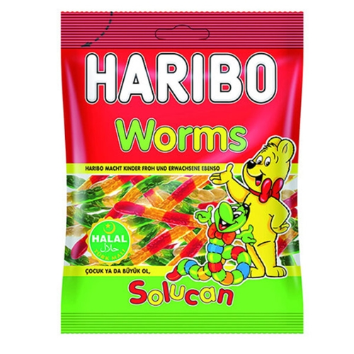 پاستیل worms مقدار 160 گرمی هاریبو