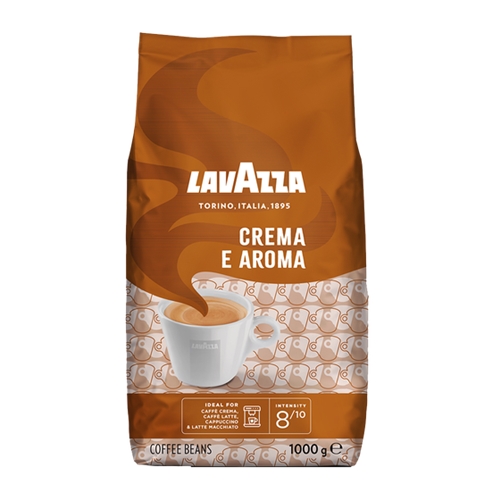 دان قهوه مدیوم CREMA EAROMA بسته 1 کیلوگرمی لاوازا LAVAZA