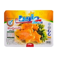 ناگت مرغ ستاره ای مقدار 250 گرمی مارین