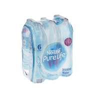 آب آشامیدنی سری پیور لایف 1.5 لیتری بسته 6 عددی نستله