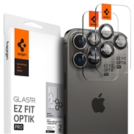 محافظ لنز دوربین اسپیگن مدل EZ Fit Optik Proبرای iPhone 15 Pro Max/iPhone 15 Pro/iPhone 14 Pro Max/iPhone 14 Pro بسته 2 تایی