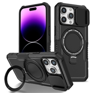 قاب ضد ضربه مگنتی Apple iPhone 15 Pro Max Magnetic Support Case دارای محافظ دوربین