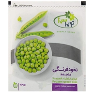 نخود فرنگی منجمد 400 گرمی نوبر سبز