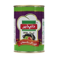 کنسرو خوراک بادمجان 410 گرمی دلپذیر