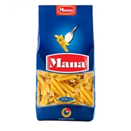 ماکارونی پنه ریگاته کوچک مقدار 500 گرمی مانا