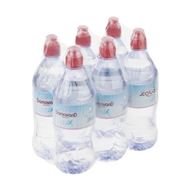 آب آشامیدنی 820 میلی لیتر بسته 6 عددی دماوند