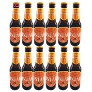 نوشیدنی مالت هلو 330 میلی لیتر بسته 12 عددی ایستک