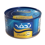 کنسرو ماهی تون در روغن 180 گرمی تحفه