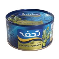 کنسرو ماهی تون در روغن زیتون 180 گرمی تحفه