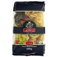 ماکارونی آشیانه‌ ای با طعم سبزیجات 500 گرمی  زر ماکارون