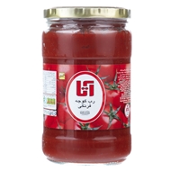 رب گوجه فرنگی شیشه ای 750 گرمی آتا