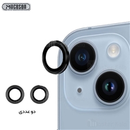 پک 2تایی محافظ لنز فلزی دوربین آیفون Apple iPhone 14 / iPhone 14 Plus Mocoson Lens Shield