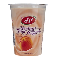 ماست میوه ای با طعم هلو 125 گرمی کاله