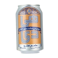 نوشیدنی مالت هلو 330 میلی لیتری هی دی