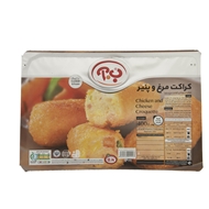 کراکت مرغ و پنیر 400 گرمی ب.آ