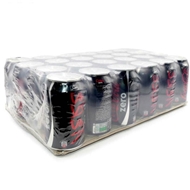 نوشابه قوطی زیرو 330 میلی لیتری بسته 24 عددی کوکاکولا