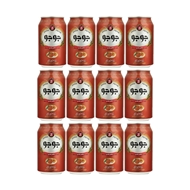 ماءالشعیر قوطی با طعم هلو 330 میلی لیتری بسته 12 عددی جوجو