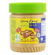 کره بادام زمینی بدون شکر و نمک 350 گرمی پرارین