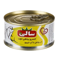 کنسرو تن ماهی با آبلیمو 180 گرمی سالی