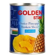 کمپوت آناناس خرد 565 گرمی گلدن استار