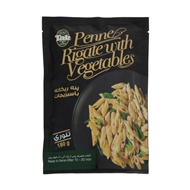 پاستا پنه ریگاته سبزیجات با طعم تنوری 180 گرمی تک ماکارون