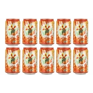 نوشابه قوطی پرتقالی 330 میلی لیتری بسته 10 عددی میراندا