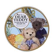 بیسکویت قوطی فلزی DEAR TEDDY طعم نارگیل
