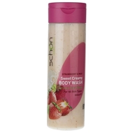 شامپو بدن مدل Strawberry And Milk حجم 300 میلی لیتری شون