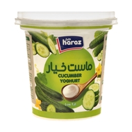 ماست خیار 750 گرمی هراز