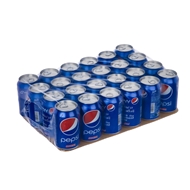 نوشابه قوطی 330 میلی لیتری بسته 24 عددی پپسی