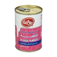 کنسرو گوجه فرنگی خرد شده 380 گرمی روژین