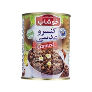 کنسرو عدسی 350 گرمی خوشاب