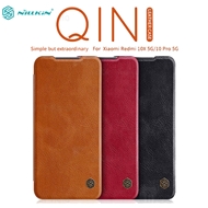 کیف چرمی نیلکین شیائومی Xiaomi Redmi 10X 5G / Redmi 10X Pro Nillkin Qin Leather Case