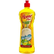 مایع ظرفشویی زرد با رایحه لیمو حجم 750 میلی لیتری هوم پلاس