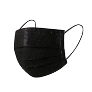 ماسک سه لایه وارداتی تمام مشکی بسته 50 عددی