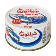 کنسرو تن ماهی در روغن وزن 180 گرمی شیلتون