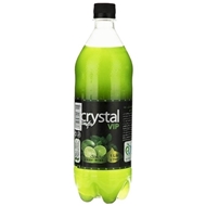 نوشیدنی گازدار لیمو و نعناع سیروپ دار 1 لیتری کریستال