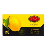 چای سیاه کیسه ای با طعم لیمو پک 25 عددی گلستان