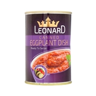 کنسرو خوراک بادمجان 420 گرمی لئونارد