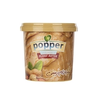 کره بادام زمینی ساده 185 گرمی پوپر