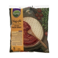 نان پیتزا پخته شده در فر سنگی 500 گرمی پمینا