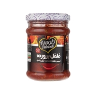 سس فلفل پرورده قرمز تند 230 گرمی دلوسه