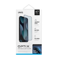 گلس آنتی بلوری یونیک برای گوشی آیفون 13 پرو مکس / 14 پلاس مدل UNIQ OPTIX VISION CARE iPhone 13 Pro Max / 14 Plus