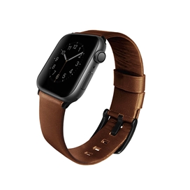 بند چرمی اپل واچ برند یونیک مدل Uniq Mondain 42/44/45mm