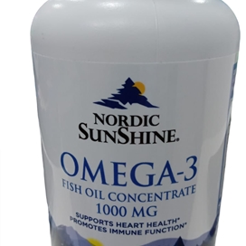 قرص امگا 3  ژله ای روغن ماهی Nordic Sunshine