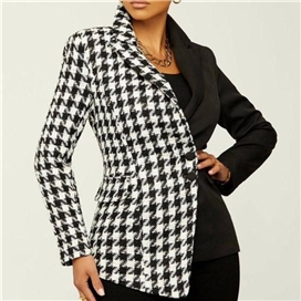 کت تک طرح ساده و پیچازی زنانه ترک اورجینال