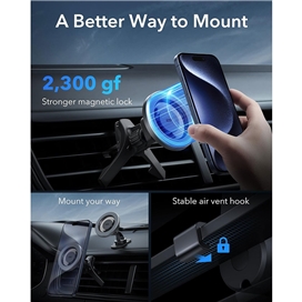 پایه نگهدارنده موبایل داخل خودرو ESR Magnetic Car Phone Mount (HaloLock)